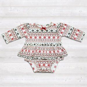 0-3 Month Holiday Onesie